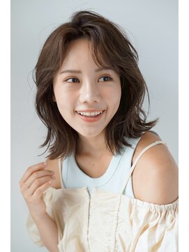 パール(PearL) 【PearL】顔まわりパーマ/顔まわりカット/ミニウルフボブ