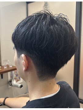 ソラナ 流山おおたかの森(solana) 黒髪ツーブロマッシュ