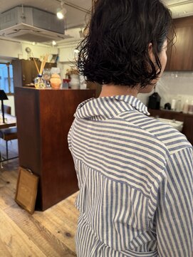 フランチェスカ(Francesca) くせ毛風　ボブパーマ