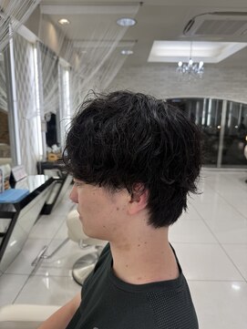 クオリス 赤塚店(QUALIS) ビジネス◎清潔感マッシュ×ニュアンスパーマ