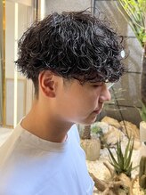 【angeスタッフが推すmen'sスタイル】カット・パーマ・カラー・トリートメントで流行りのスタイルに！！