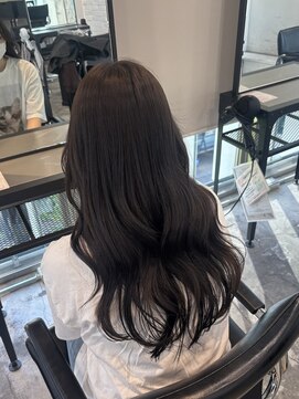 ゲーム 原宿店(GAME) 《暗髪カラー》グレージュ×透明感カラー