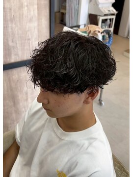 メンズギフト(men's GIFT) ツイストスパイラルパーママッシュツーブロック刈り上げ