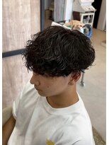 メンズギフト(men's GIFT) ツイストスパイラルパーママッシュツーブロック刈り上げ