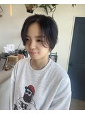 ダブルカラーハンサムショート