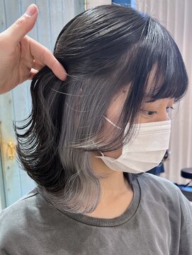 ロンド ジュルード 名古屋(Lond jeloud) インナーカラー/イヤリングカラー/ブリーチ/ダブルカラー