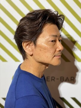 バーバーバー 四谷(BARBER-BAR) ビジネス爽やかジェントルレイヤーショート