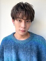 カバーヘアアンドスパ ブリス 浦和(COVER HAIR&SPA bliss)&nbsp;波巻きツイストスパイラル◎緩めシャドウパーマ/メンズヘアp浦和