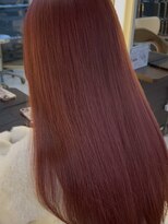 ブルーテーフ(Bleu Terre)&nbsp;盛岡【ツヤ重視ダブルカラーレッドブラウンロング】色持ち◎