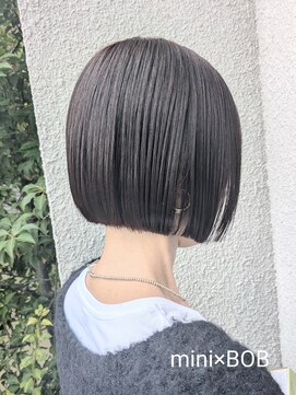 ムーク 海老名(MUUK) 切りっぱなしボブ/ミニボブ