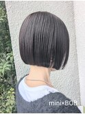 切りっぱなしボブ/ミニボブ