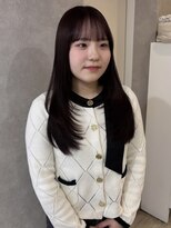 ミレバイジェニー (mirae by geny)&nbsp;ピンクラベンダー/レイヤーカット 春カラー r