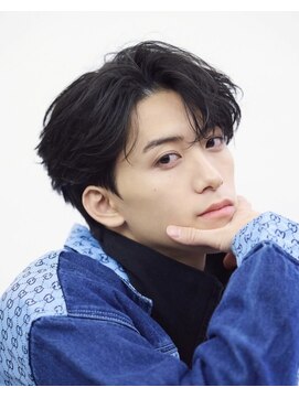 アストラ(ASTRA) MEN’S HAIR/波巻きツイストスパイラル/リバースセンターパート