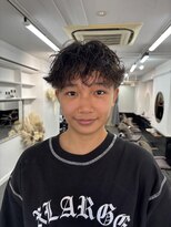 アオ(AO。)&nbsp;メンズマッシュ/ツイスパ/ゆるめツイスパ/クリームパーマ