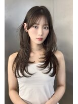 シュルール(chorule)&nbsp;ナチュラルレイヤー+シアーモカブラウン+髪質改善トリートメント