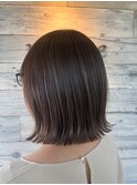切りっぱなしボブ