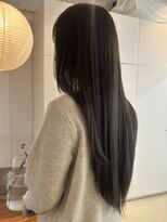 ライン(LINE)&nbsp;オリーブベージュ/ミントカラー/透明感カラー/髪質改善