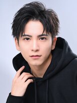 リップス 表参道店(LIPPS) 黒髪アップバングショート