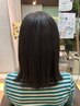 【美髪／透明感】新髪質改善トリートメント＋カラー+カット¥23430→¥18744
