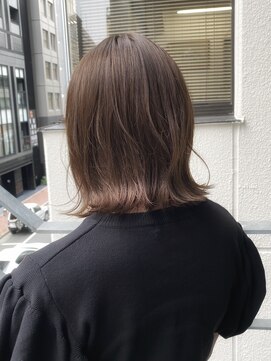 コレット ギンザ(Collet Ginza) 外ハネボブ × ミルクティー Hair Design Collet Ginza