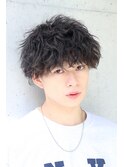 簡単スタイリング 無造作 ツイストスパイラルパーマ 