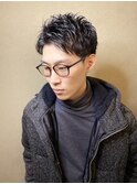 ビジネスヘア/ツーブロック/銀座理容室/フェードカット