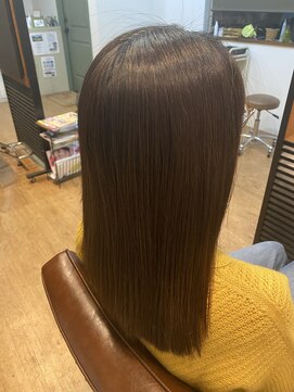 ヘアーストック(Hair Stock) 縮毛矯正オイルストレート