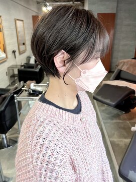 バーチョ(bacio) 20代30代40代◎小顔骨格矯正ショート【麻生/札幌ショート/白髪】