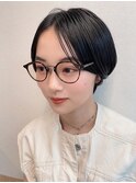 前下がりショートボブ大人可愛い20代30代表参道
