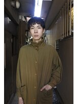 ノフ(knof)&nbsp;黒髪 × ショートパーマ