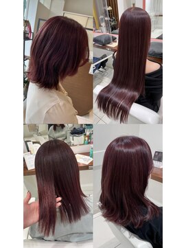 バサ 江古田店(BASSA) ブリーチ無しでできるレッドカラー