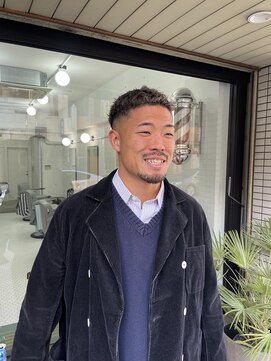 ウェルネス(Wellness) マッシュパーマウルフ波巻きハイライト43