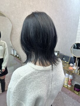 ロンド レア 天神大名店(Lond Le’a) 天神大名ダブルカラーケアブリーチハイトーンレイヤーカット韓国