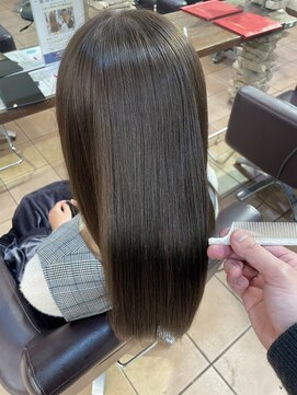 リー 甲子園(Lee) 艶髪マットブラウン