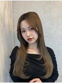 ○韓国風前髪×レイヤーカット