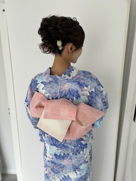 セット アンド バイ ルゥーダ 品川駅前店(SET and..by Rouxda.) 着付and高めアップ