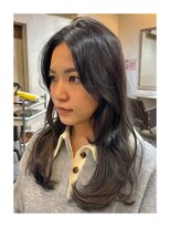 ヘアーアンドエクステンション パチャラ 小岩駅前店(HAIR&EXTENSION PACHARA) △似合わせカット×ダークブラウン△
