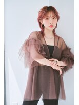 リトル エスタ 大名(little×esta)&nbsp;コーラルピンク×ウルフレイヤー