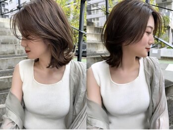 デザート(Des.Art)の写真/顔周りのカットで印象が変わる！クセや骨格を見極めた繊細なカットで、あなたの魅力を引き出します♪