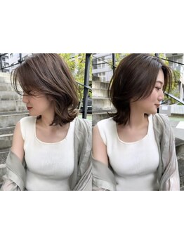 顔周りのカットで印象が変わる！クセや骨格を見極めた繊細なカットで、あなたの魅力を引き出します♪