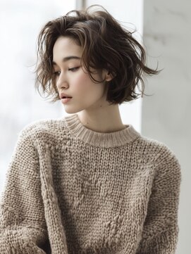 アルトリスト(Altruist Aging×HAIR&SPA) ☆イメチェンピンクベージュアンブレラカラー前髪クールショート