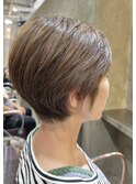 柔らか丸みの品格ショート
