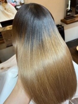 アヅマセカンド(AZUMA2nd)の写真/ブリーチやハイライトをしているから縮毛矯正やストレートを諦めていませんか？