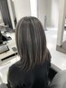 ＜立体感のあるおしゃれヘア◎＞カット＋コントラストハイライトカラー
