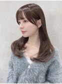 メルティカラーフェミニンロング似合わせカットレイヤーカット