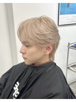 メンズペレ 渋谷(MEN'S PELE)&nbsp;ニュアンスパーマ/韓国マッシュ/スパイキーショート/渋谷