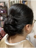 ヘアセット/七五三/和装アップ/おだんご/編み込み