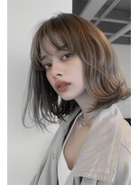 ラナ 新宿(lana)&nbsp;ミディアムレイヤー/顔まわり/前髪/【lana hair 新宿】