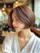 サンタフェ 柳津店(Santa'Fe) 白髪ぼかしカラー/脱白髪染め/グレイカラー/大人女性