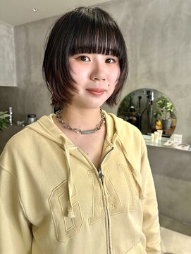 ハウ 心斎橋(how) 20代30代40代ナチュラルレイヤーボブ